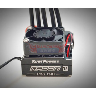 Team Powers Radon Pro V5BT 1/12 200A Speed Controller (Support Ext. Bluetooth) 